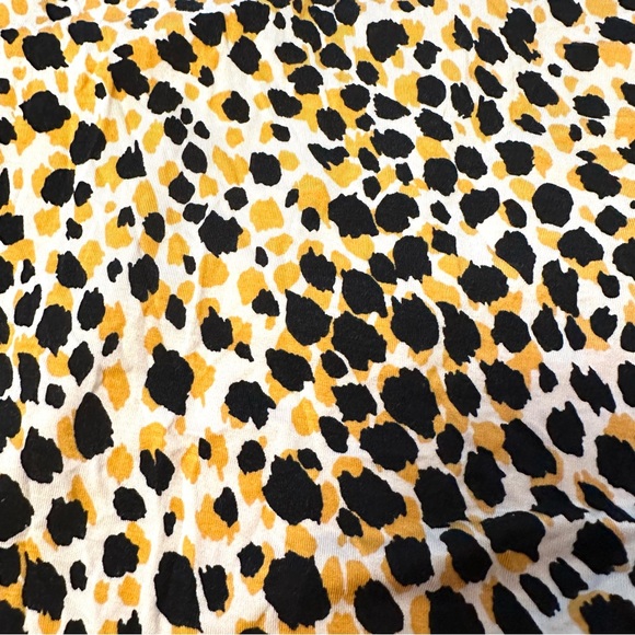 NWT Ann Taylor Leopard Print Smocked Shift Dress Size Medium - Picture 7 of 7